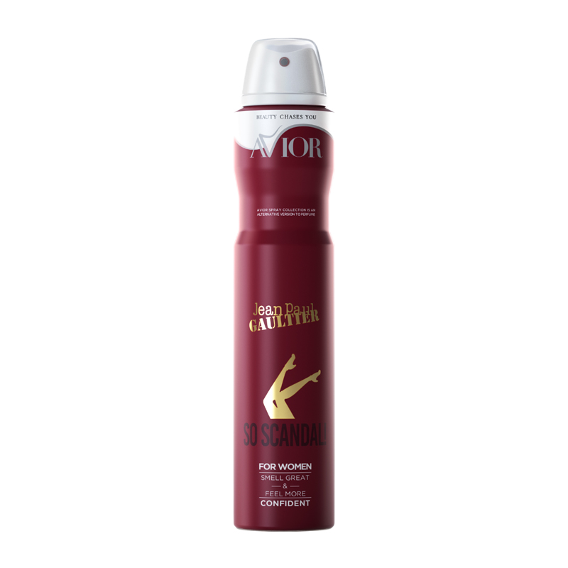 اسپری بدن سو اسکندال ژان پل گوتیه اویور | Avior So Scandal Body Spray زنانه